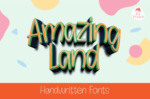 Amazingland: The Handwritten Font That Feels Like a Cozy Study Session