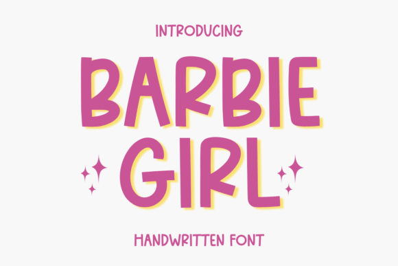 Barbie Girl Font: A Whimsical Choice for Creative Projects