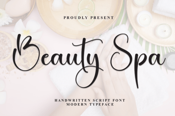 Beauty Spa: A Handwritten Font for Modern, Elegant Design
