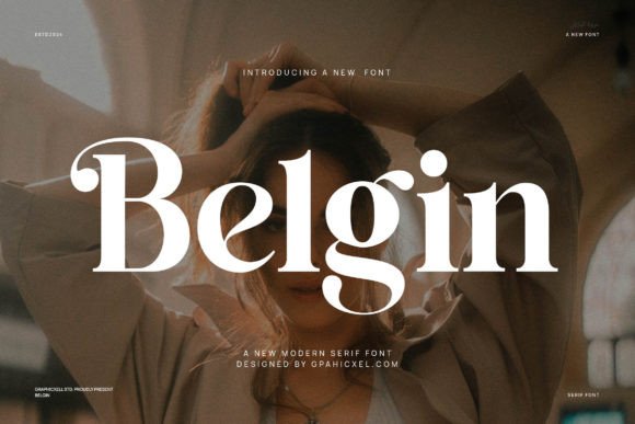 Belgin: A Modern Serif Font for Sophisticated Branding