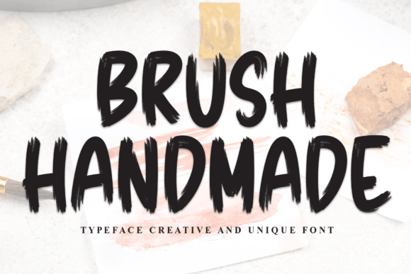 Brush Handmade: The Sweet, Friendly Font for Every Creative Project
