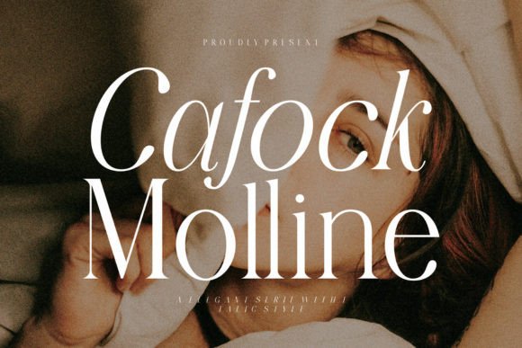 Cafock Molline: A Serif for Modern Branding and Editorial Grace