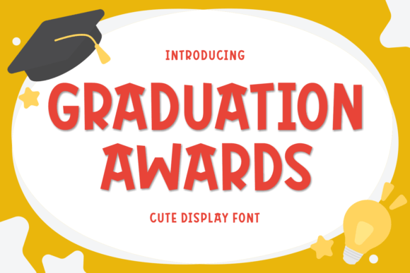 Celebrate Milestones with the Graduation Awards Typeface