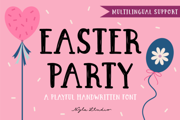 Easter Party: A Playful Font for Whimsical Designs