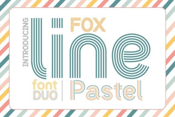 Fox Line: A Font That Brings Vibrant Energy to Your Projects