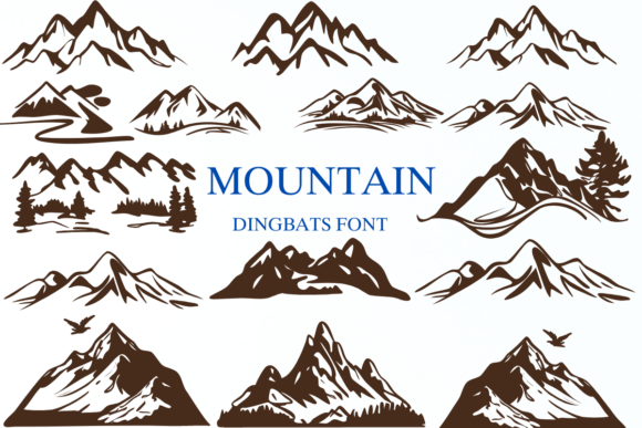 Mountain: A Nature-Inspired Typeface for Standout Creative Projects