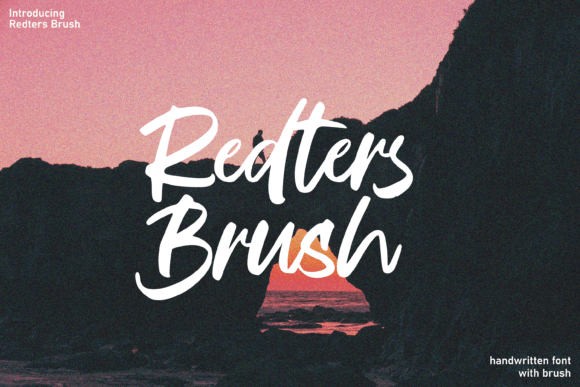 Redters Brush: A Handwritten Font with Real Personality
