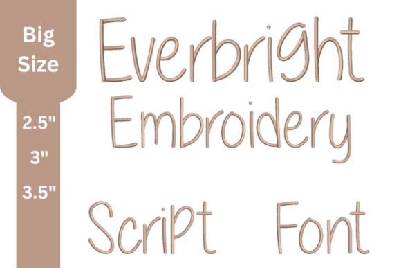 Script Embroidery Font: The Professional Touch for Custom Designs