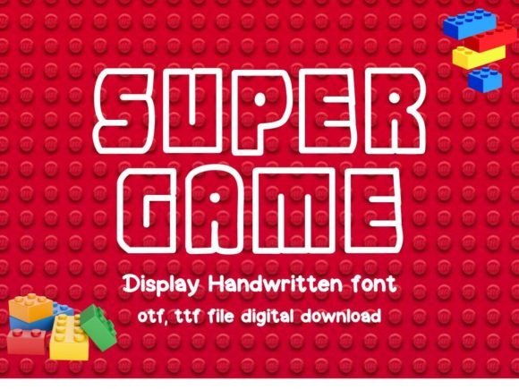 Super Game: The Font That Brings Playful Energy to Any Design
