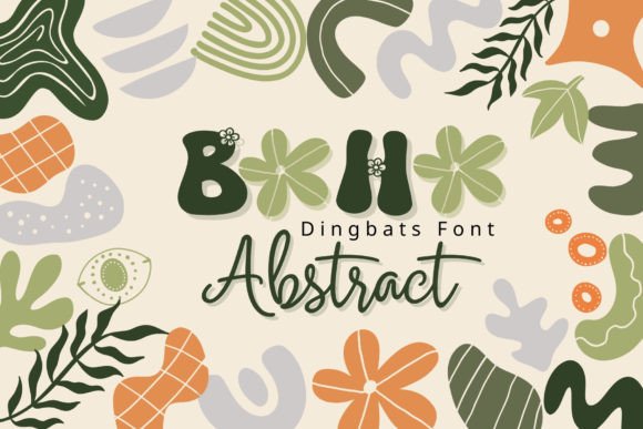 Unleash Creative Charm with the Boho Abstract Typeface