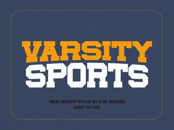Varsity Sports: A Typeface That Brings Energy to Your Brand