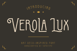 Verola Lux: Where Art Deco Geometry Meets Modern Design Needs